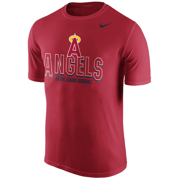 Nike Angels Red Men's Short Sleeve T-Shirt