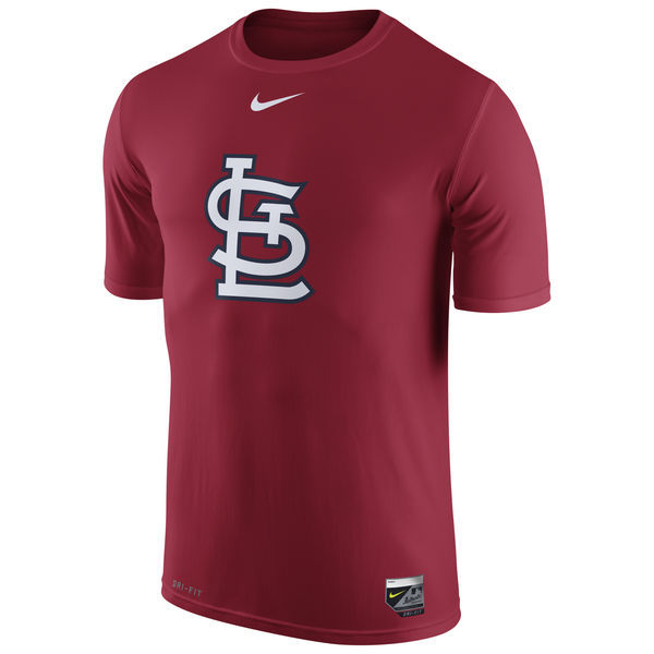 Nike Cardinals Fresh Logo Red Men's Short Sleeve T-Shirt - Click Image to Close