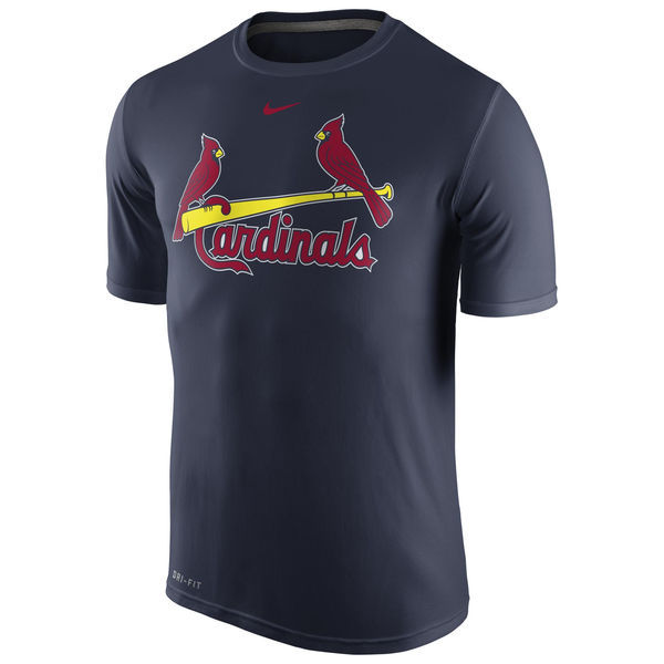 Nike Cardinals Team Logo Navy Men's Short Sleeve T-Shirt