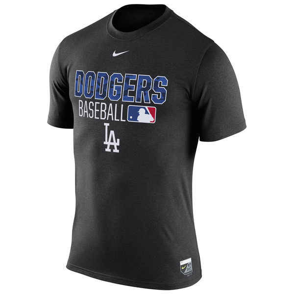 Nike Dodgers Black Men's Short Sleeve T-Shirt