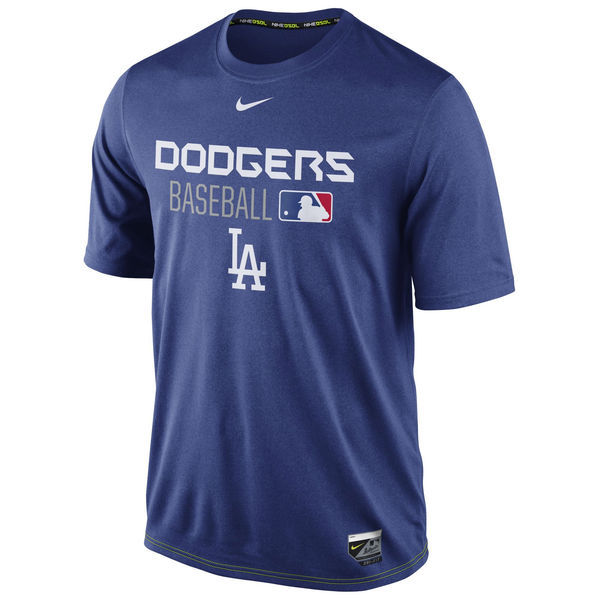 Nike Dodgers Blue Men's Short Sleeve T-Shirt