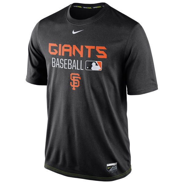 Nike Giants Black Men's Short Sleeve T-Shirt