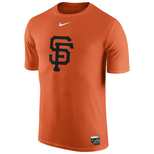 Nike Giants Fresh Logo Orange Men's Short Sleeve T-Shirt