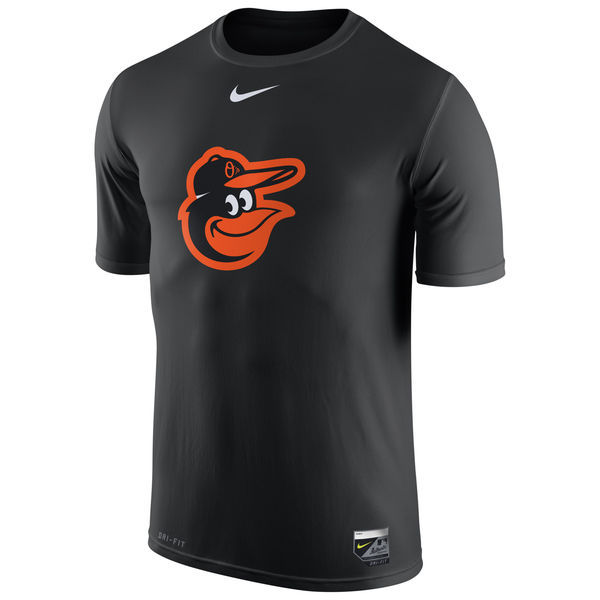 Nike Orioles Fresh Logo Black Men's Short Sleeve T-Shirt