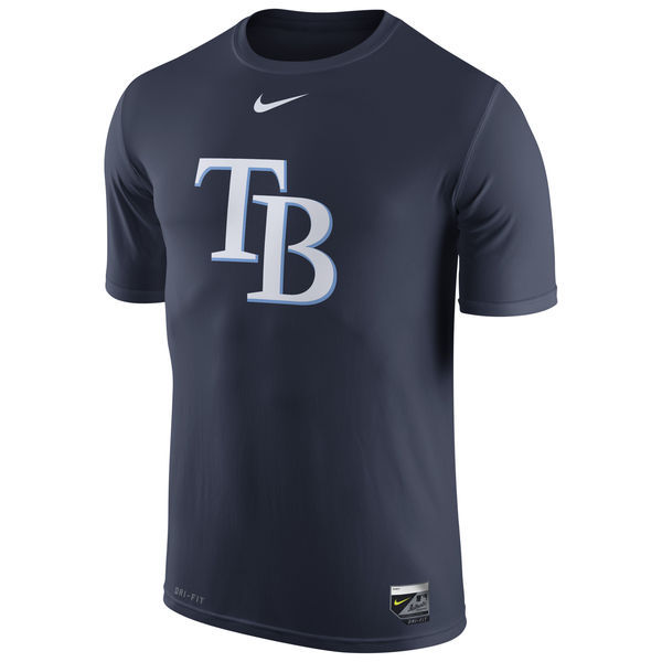 Nike Rays Fresh Logo Navy Men's Short Sleeve T-Shirt