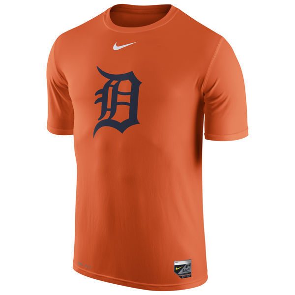 Nike Tigers Fresh Logo Orange Men's Short Sleeve T-Shirt