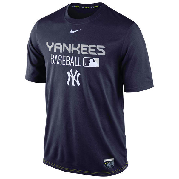 Nike Yankees Navy Men's Short Sleeve T-Shirt