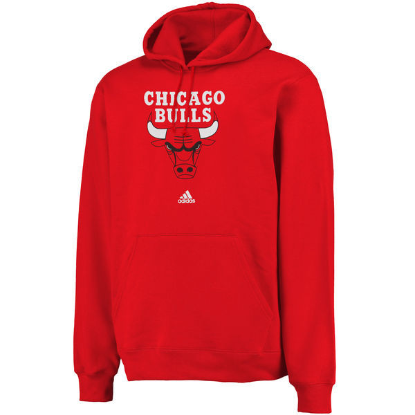 Chicago Bulls Pullover Hoodie Red