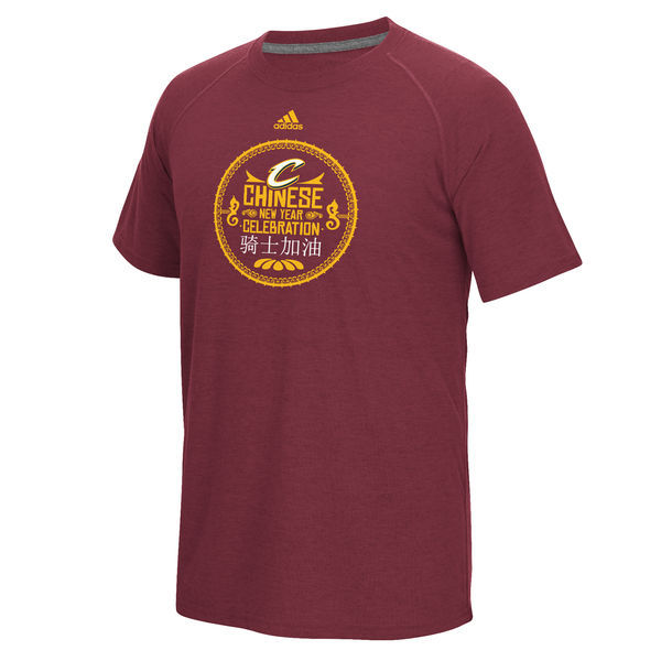 Cleveland Cavaliers Red Short Sleeve Men's T-Shirt02