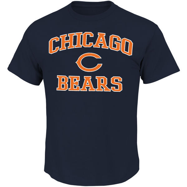 Nike Chicago Bears Blue Short Sleeve Men's T-Shirt