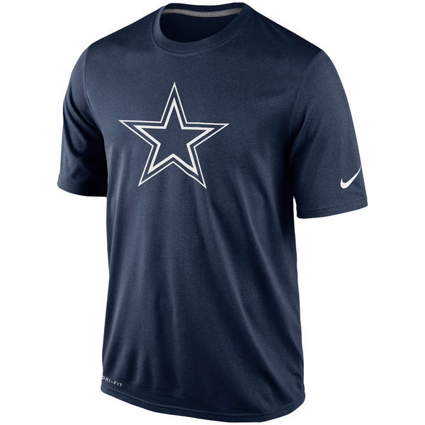 Nike Dallas Cowboys Blue Short Sleeve Men's T-Shirt