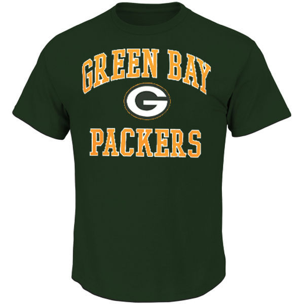 Nike Green Bay Packers Green Short Sleeve Men's T-Shirt03
