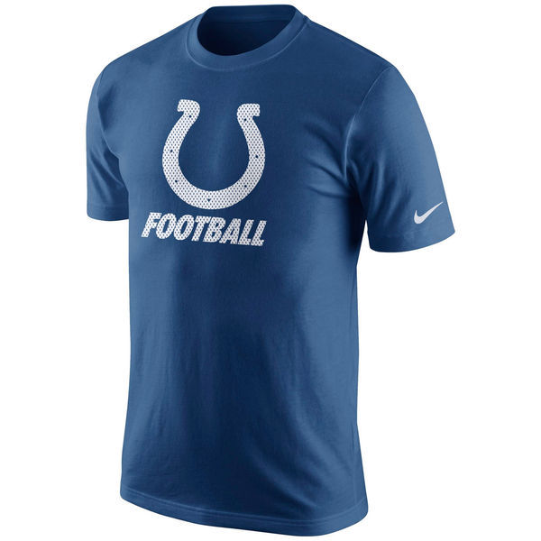 Nike Indianapolis Colts Blue Short Sleeve Men's T-Shirt