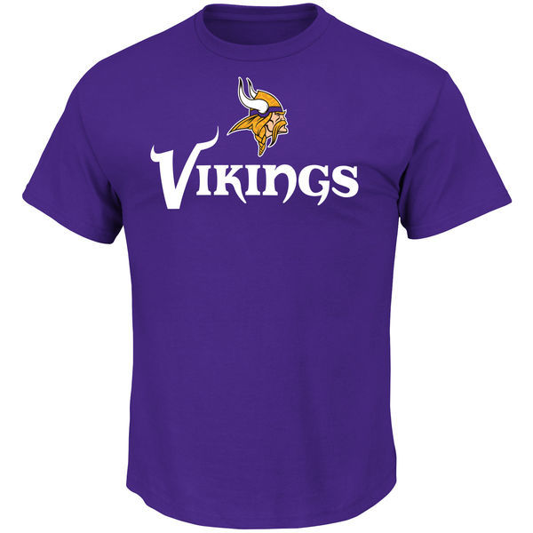 Nike Minnesota Vikings Purple Short Sleeve Men's T-Shirt02