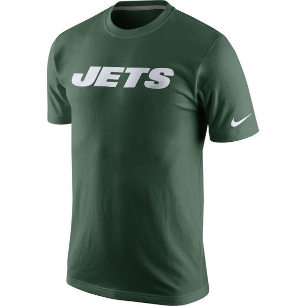 Nike New York Jets Green Short Sleeve Men's T-Shirt