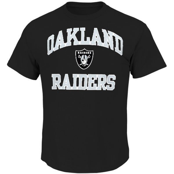 Nike Oakland Raiders Black Short Sleeve Men's T-Shirt03