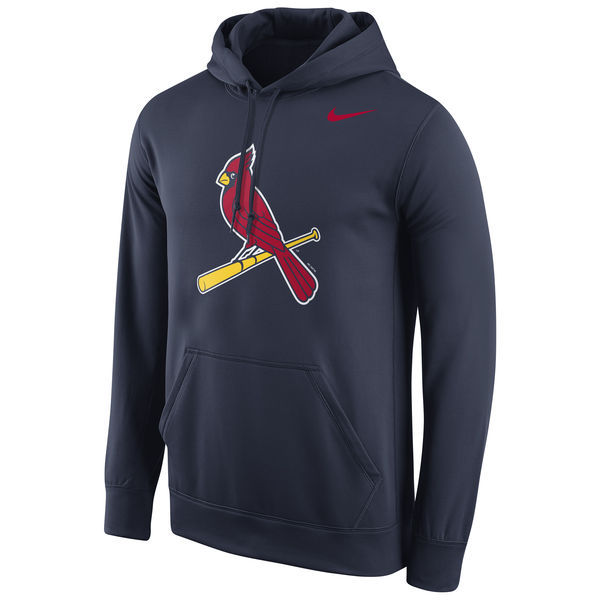 St.Louis Cardinals Pullover Hoodie Blue02