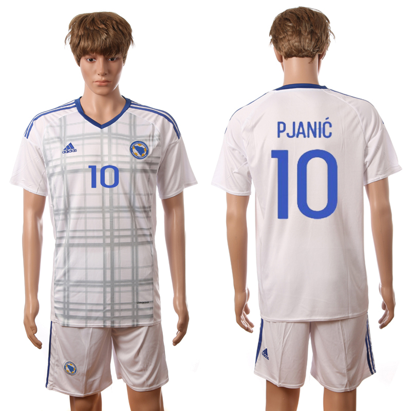 2016-17 Bosnia And Herzegovina 10 PJANIC Away Jersey