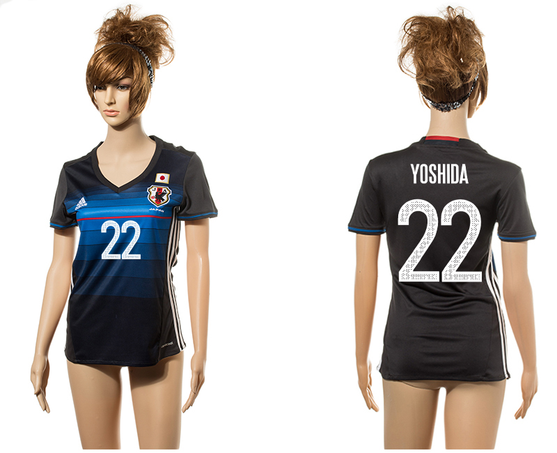 2016-17 Japan 22 YOSHIDA Home Women Jersey