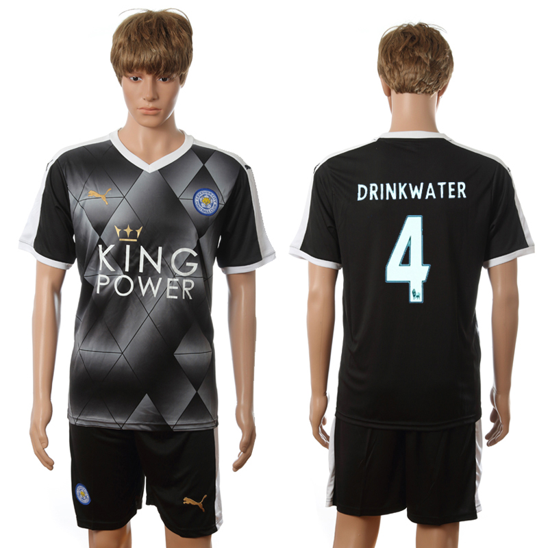 2016-17 Leicester City 4 DRINKWATER Away Jersey