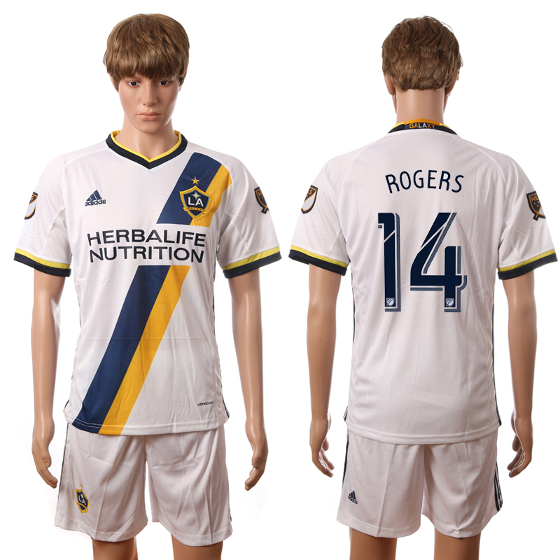 2016-17 Los Angeles Galaxy 14 ROGERS Home Jersey