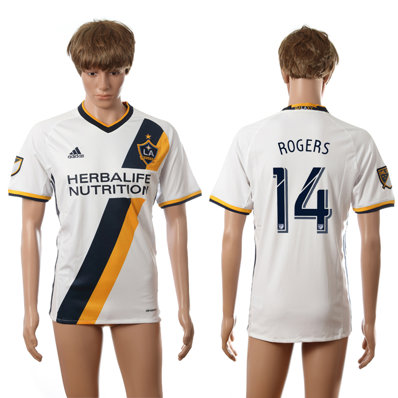 2016-17 Los Angeles Galaxy 14 ROGERS Home Thailand Jersey