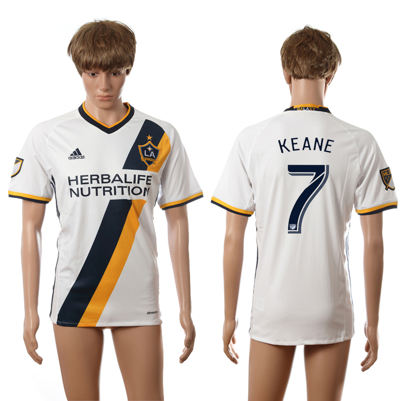 2016-17 Los Angeles Galaxy 7 KEANE Home Thailand Jersey