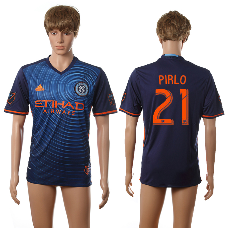 2016-17 New York City FC 21 PIRLO Away Thailand Jersey