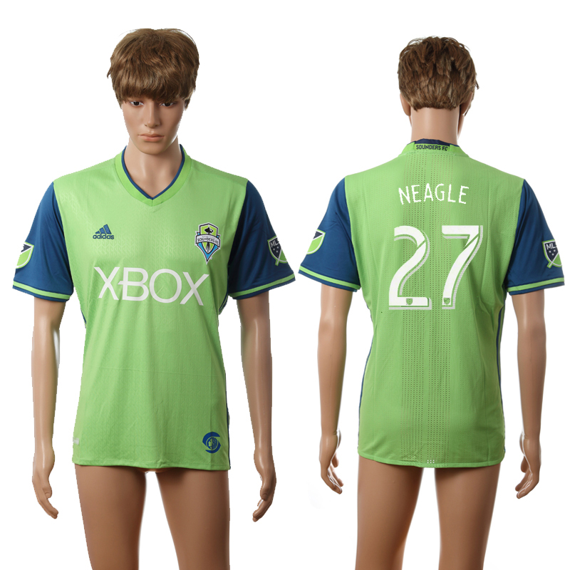 2016-17 Seattle Sounders 27 NEAGLE Home Thailand Jersey