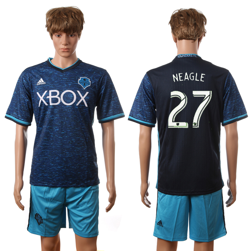 2016-17 Seattle Sounders 27 NEAGLE Third Away Jersey