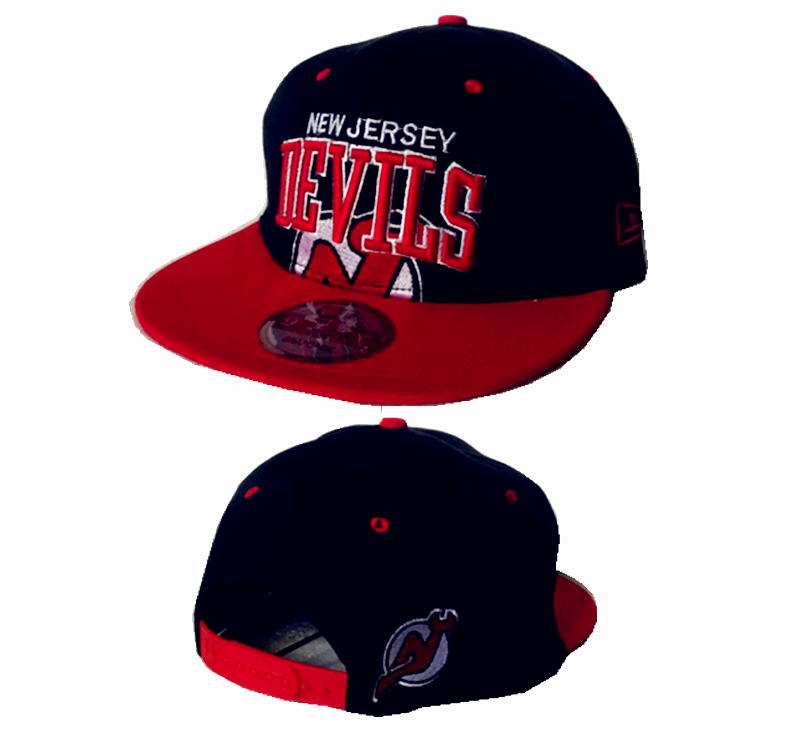 Devils Black Adjustable Hat GF