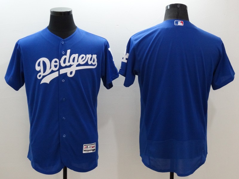 Dodgers Blank Blue Flexbase Jersey