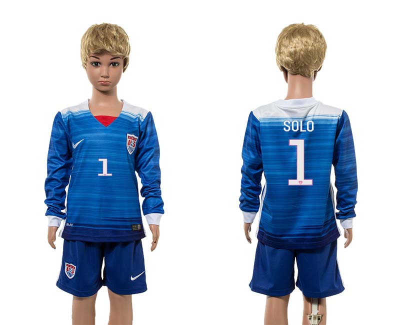 2015-16 USA 1 SOLO Away Youth Jersey