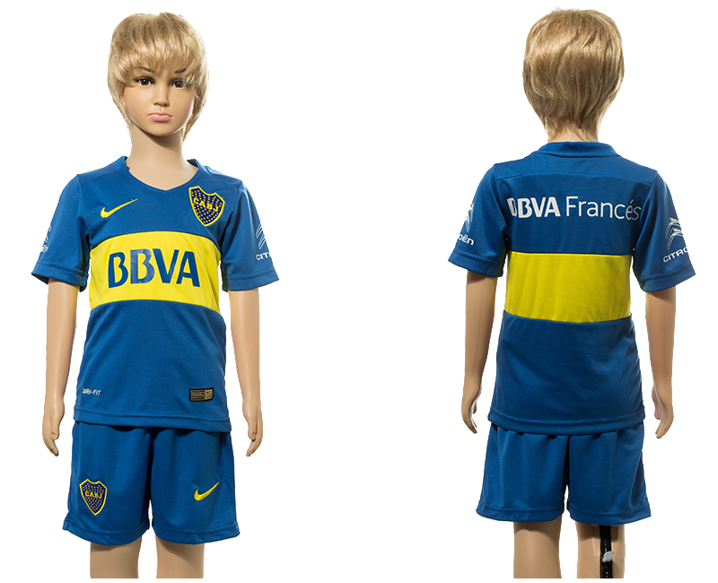 2016-17 Boca Juniors Home Youth Jersey