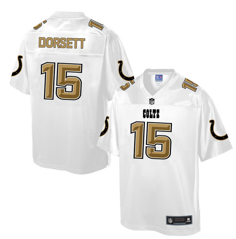 Nike Colts 15 Phillip Dorsett White Pro Line Elite Jersey