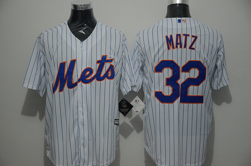 Mets 32 Steven Matz White New Cool Base Jersey - Click Image to Close