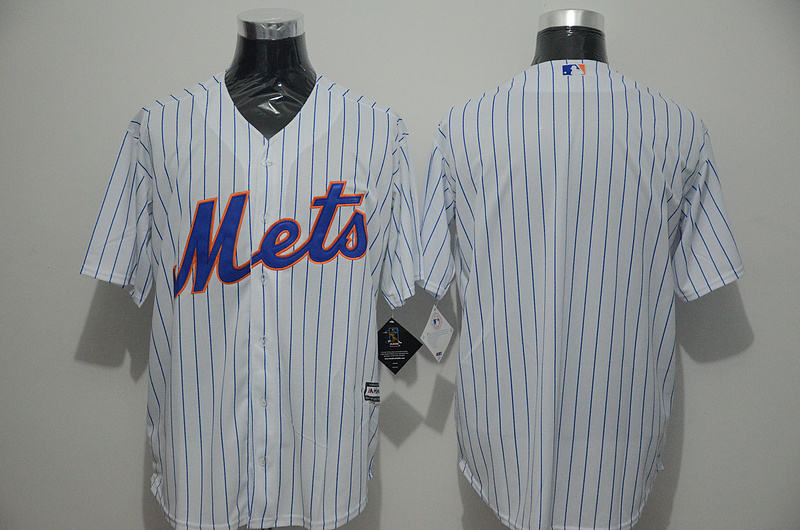 Mets Blank White New Cool Base Jersey