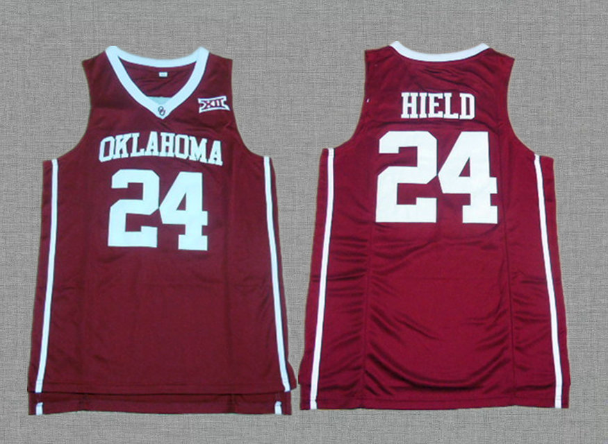 Oklahoma Sooners 24 Buddy Hield Red NCAA Basketball Jersey