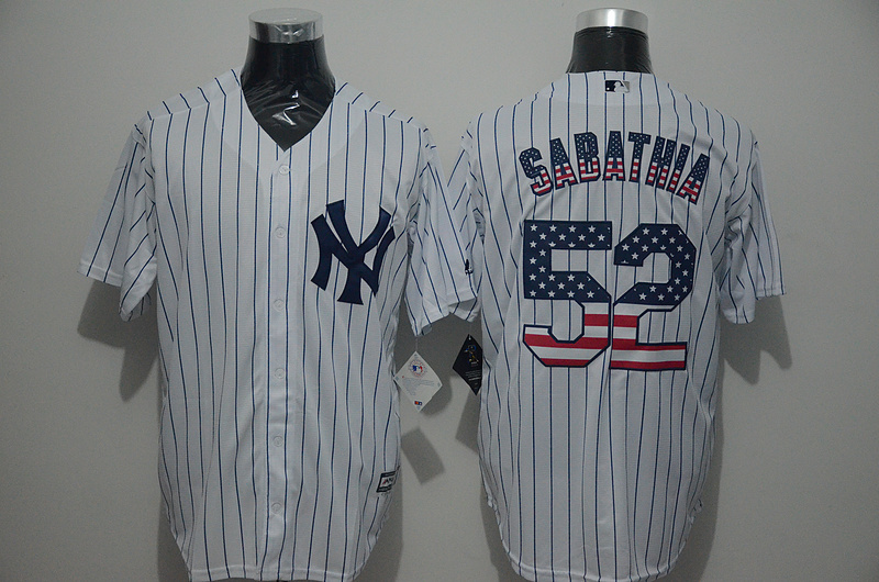 Yankees 52 CC Sabathia White US Flag New Cool Base Jersey Yankees 52 CC Sabathia White US Flag New Cool Base Jersey