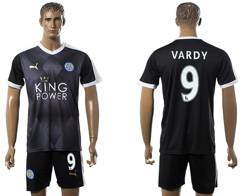 2015-16 Leicester City 9 VARDY Away Jersey