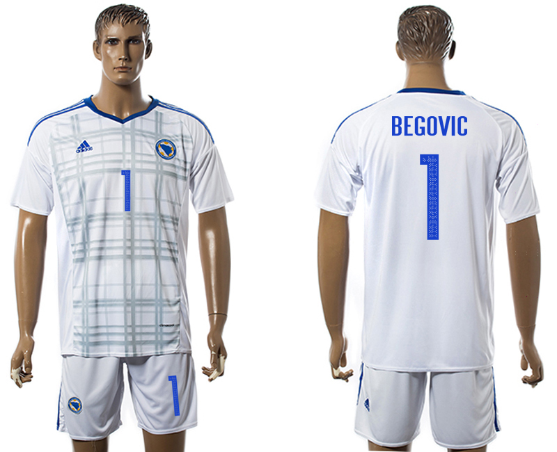 2016-17 Bosnia and Herzegovina 1 BEGOVIC Away Jersey