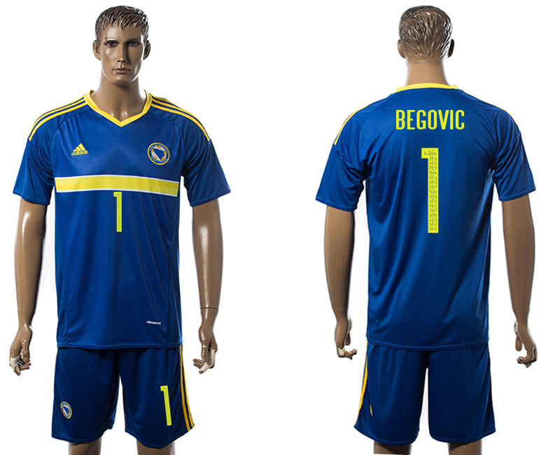 2016-17 Bosnia and Herzegovina 1 BEGOVIC Home Jersey