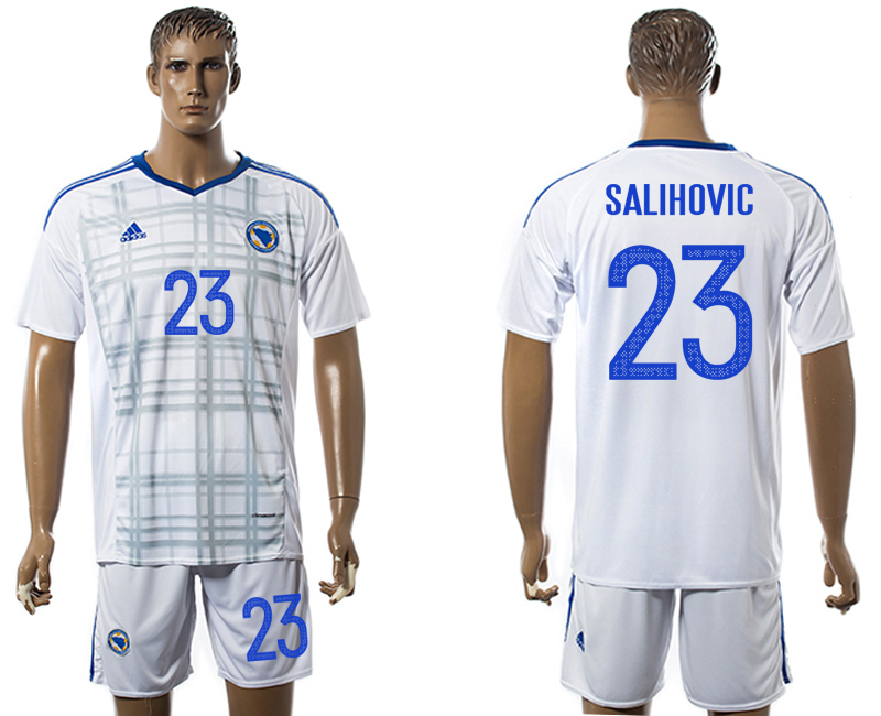 2016-17 Bosnia and Herzegovina 23 SALIHOVIC Away Jersey