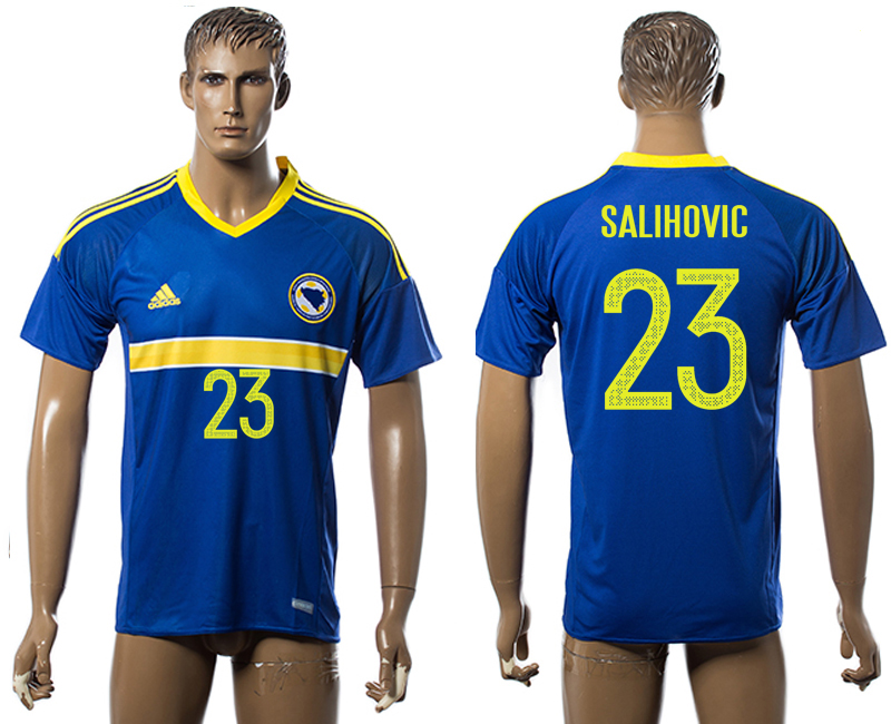 2016-17 Bosnia and Herzegovina 23 SALIHOVIC Home Thailand Jersey 2016-17 Bosnia and Herzegovina 23 SALIHOVIC Home Thailand Jersey