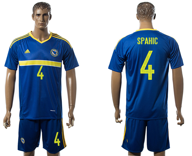 2016-17 Bosnia and Herzegovina 4 SPAHIC Home Jersey
