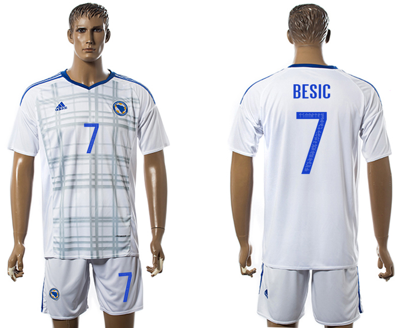 2016-17 Bosnia and Herzegovina 7 BESIC Away Jersey