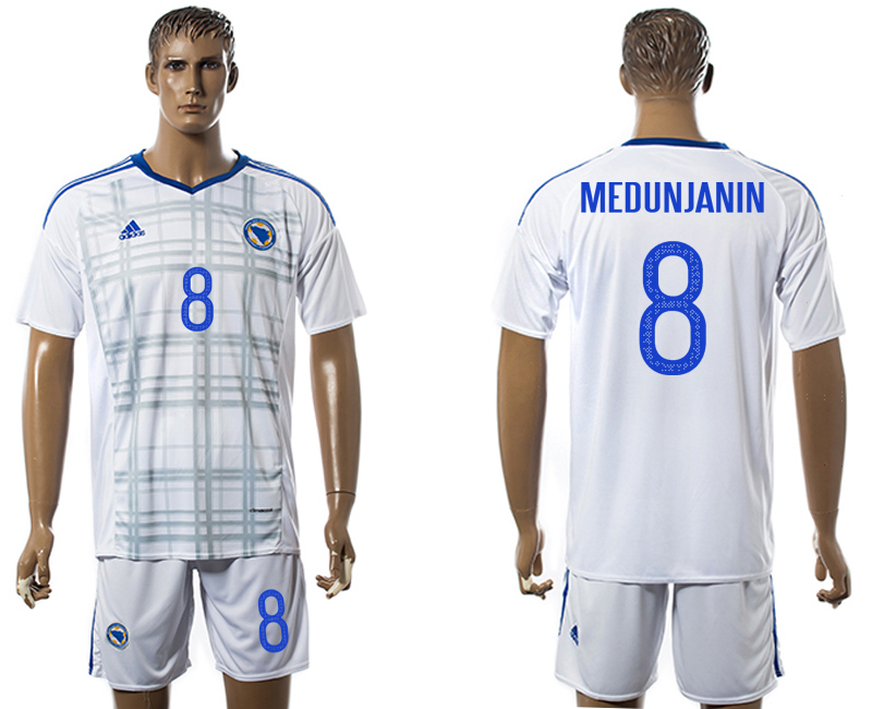 2016-17 Bosnia and Herzegovina 8 MEDUNJANIN Away Jersey