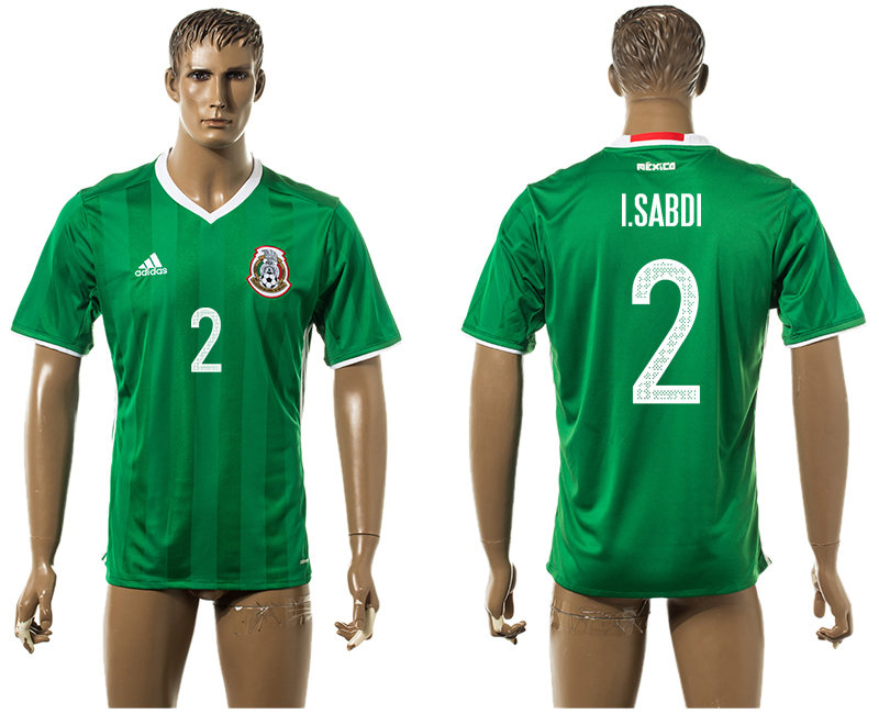 2016-17 Mexico 2 I.SABDI Home Thailand Jersey