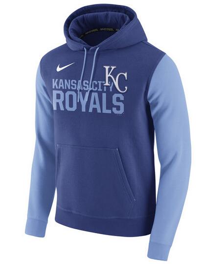 Nike Kansas City Royals Royal Club Fleece Men's Pullover Hoodie