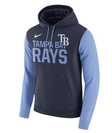Nike Tampa Bay Rays Navy Club Fleece Men's Pullover Hoodie